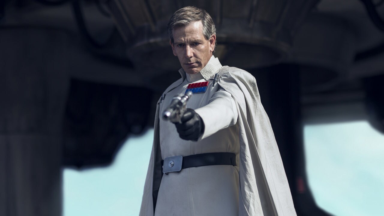 Krennic faced death from the technological terror he helped to create when the Death Star Superlaser targeted Scarif.