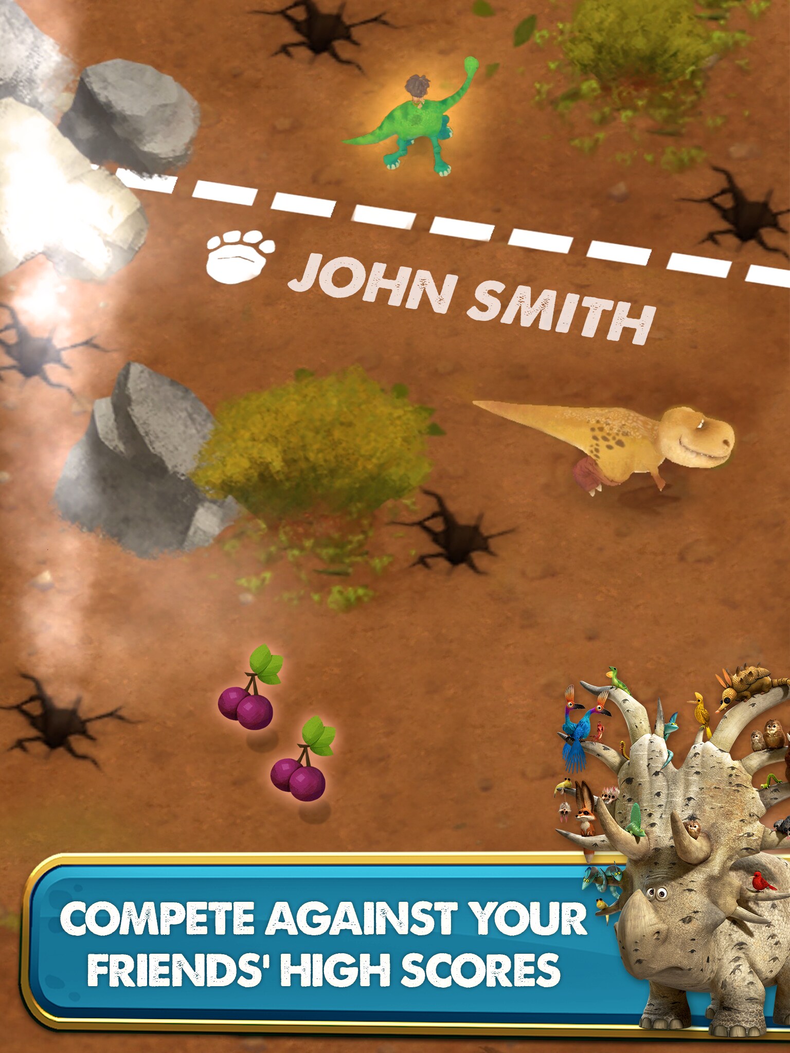 dino crossing