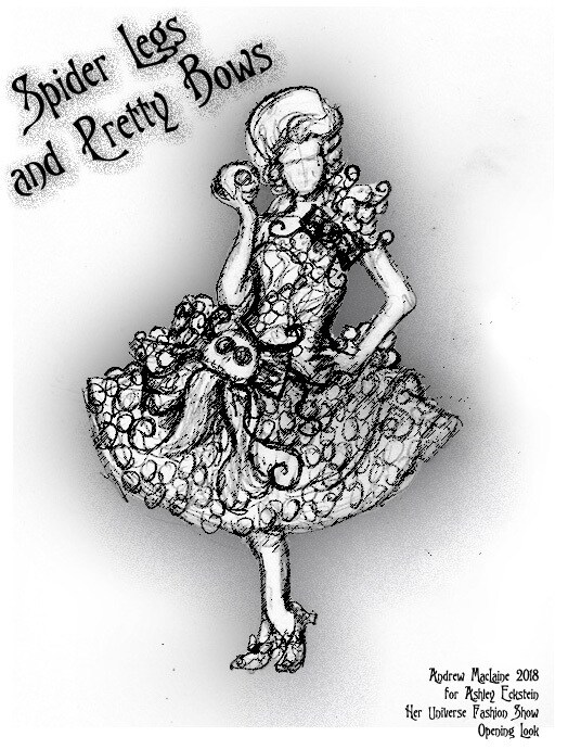 Sketch of Couture NBC Funko Pop! Dress