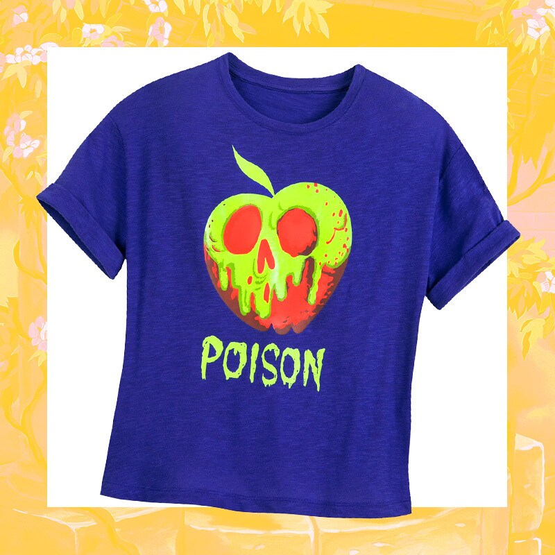 "Poison" purple pajama tee