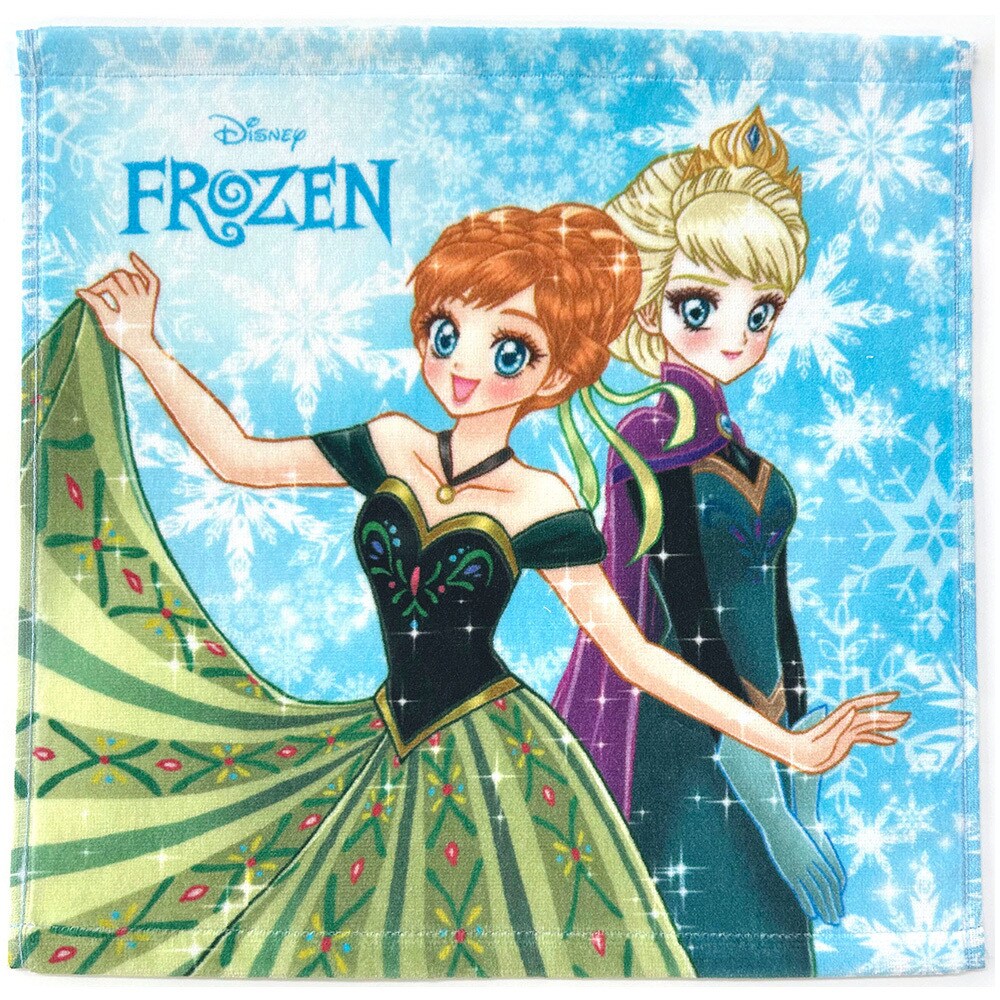 ＜スノーグロー　アナと雪の女王＞ ハンドタオル 