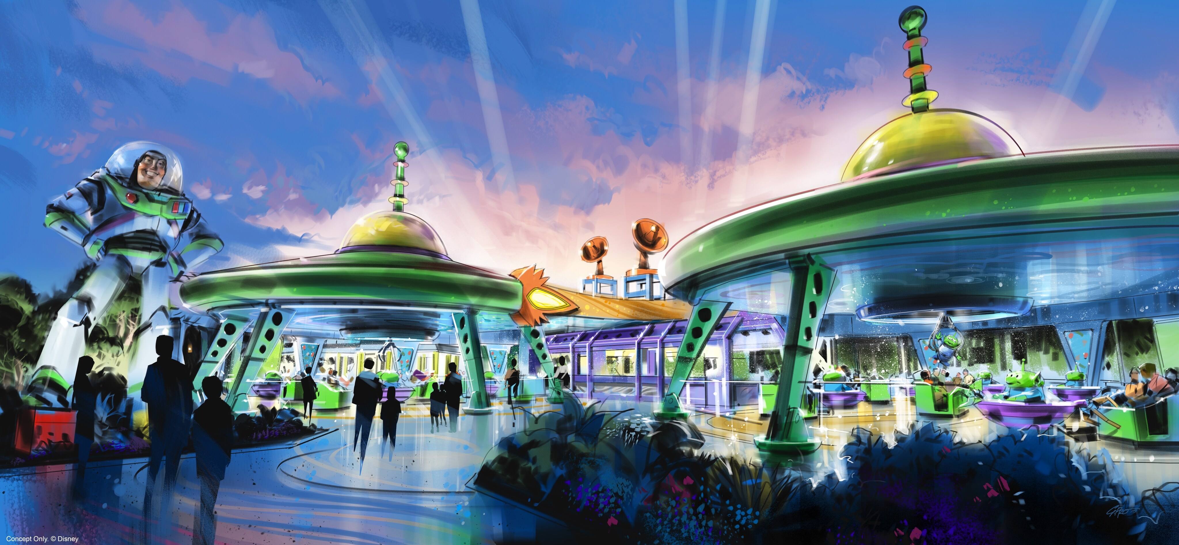 toy story land concept art