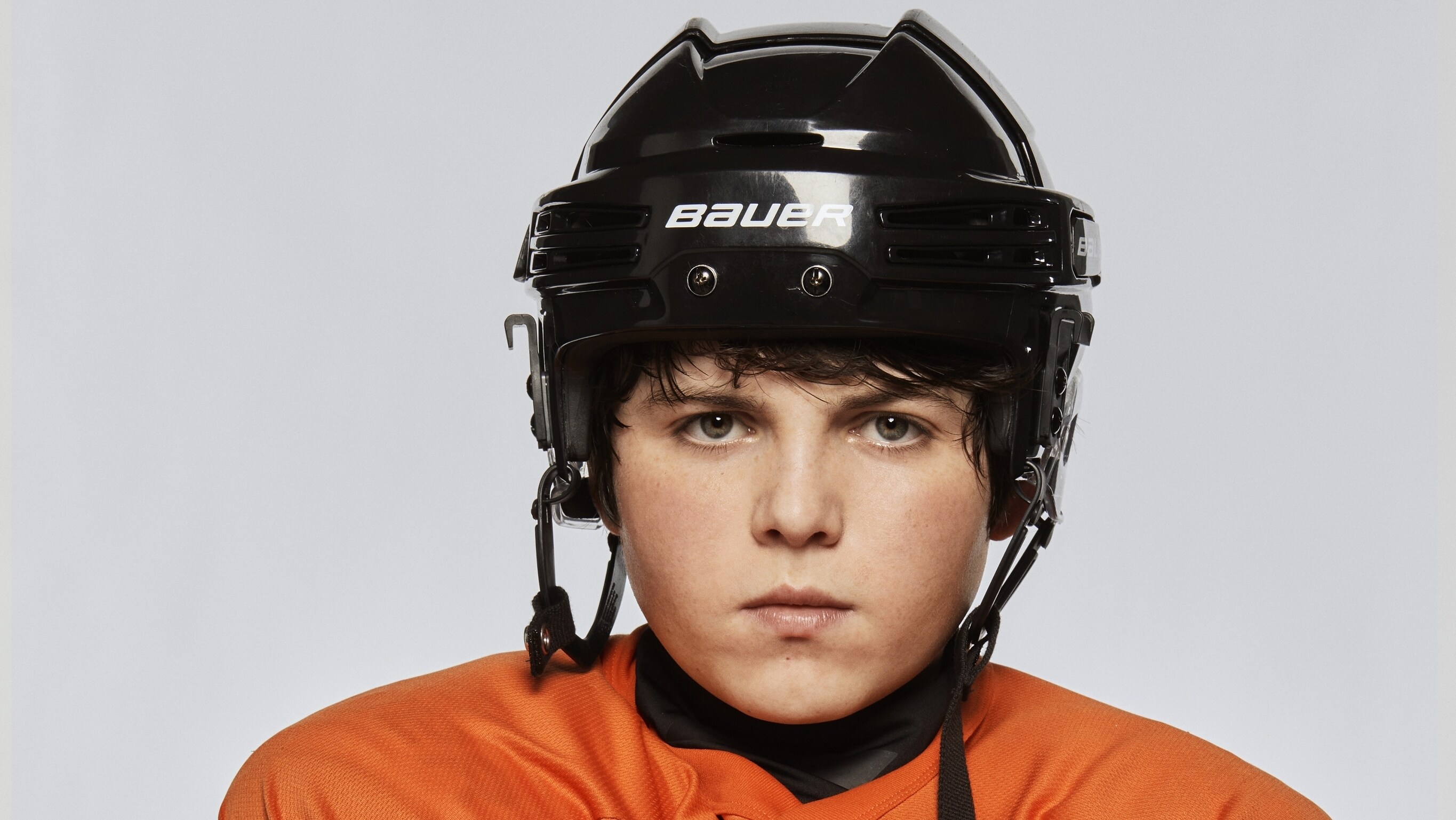 THE MIGHTY DUCKS: GAME CHANGERS - Disney’s “The Mighty Ducks: Game Changers” stars Brady Noon as Evan Morrow. (Disney/Nino Munoz)