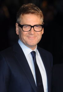 Artemis Fowl director Kenneth Branagh in a suit. 