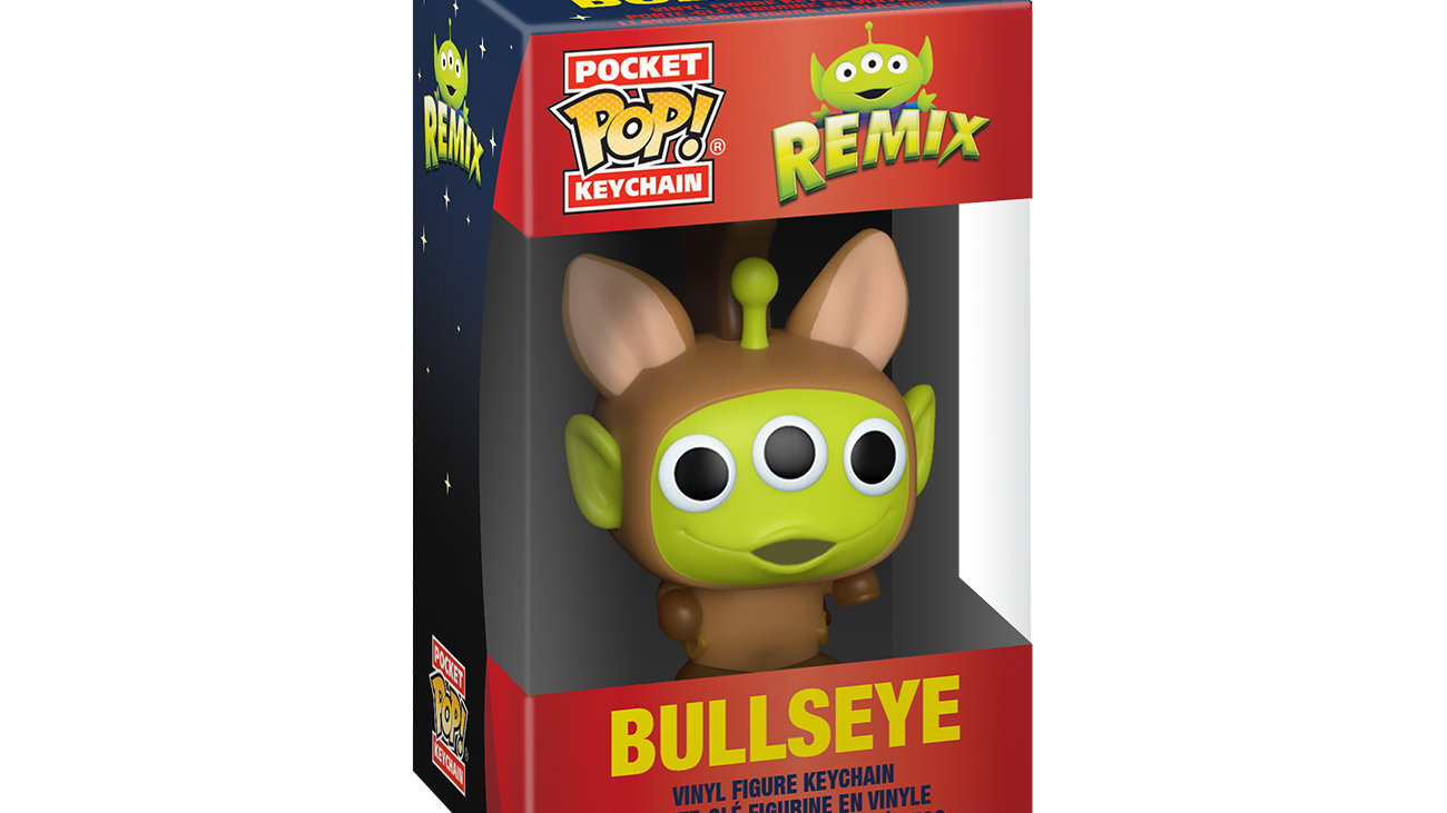 Pixar - Alien as Bullseye - Keychain