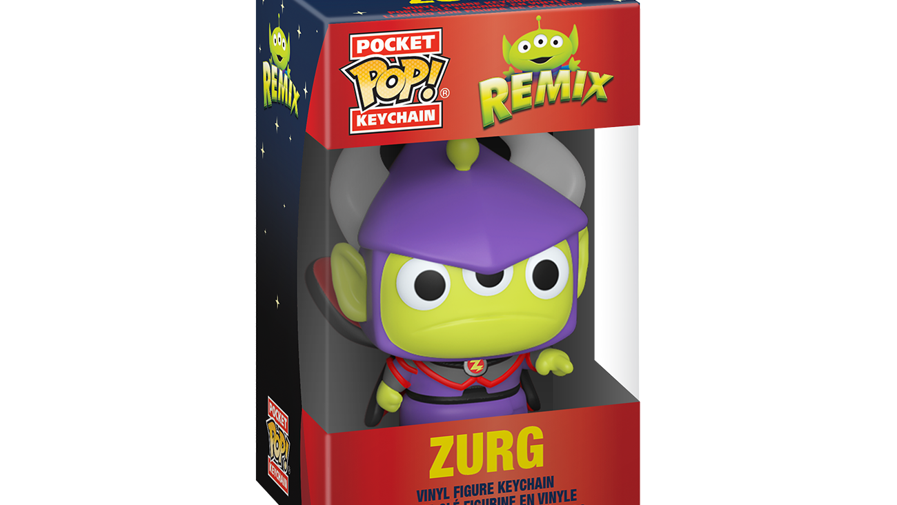 Pixar - Alien as Zurg - Keychain