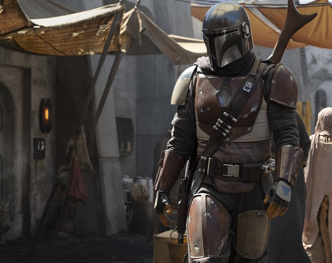 Still from Disney+ show 'The Mandalorian'