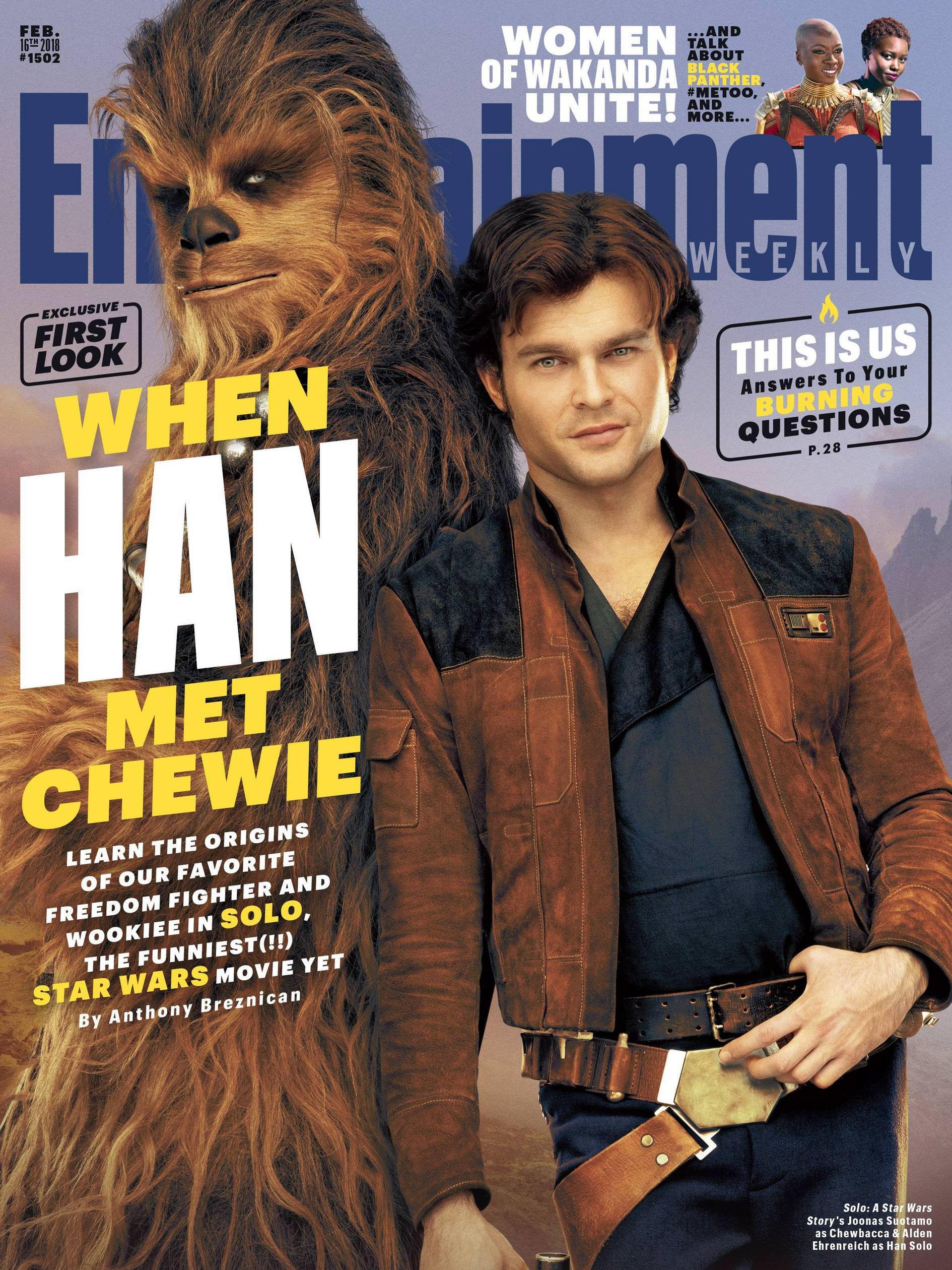 entertainment weekly cover solo