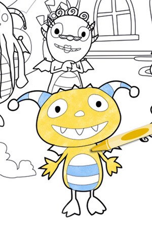 Coloriages Henry Hugglemonstre