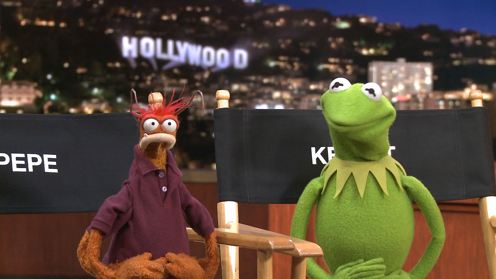TV Talk with Kermit and Pepe from The Muppets - Disney Insider