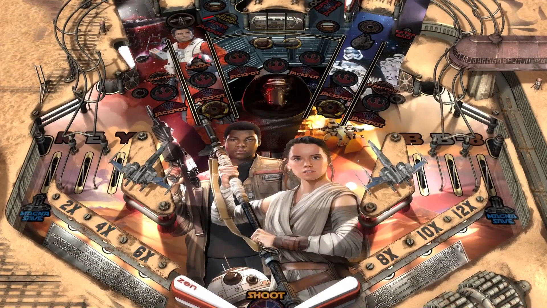 Star Wars Pinball: The Force Awakens Trailer