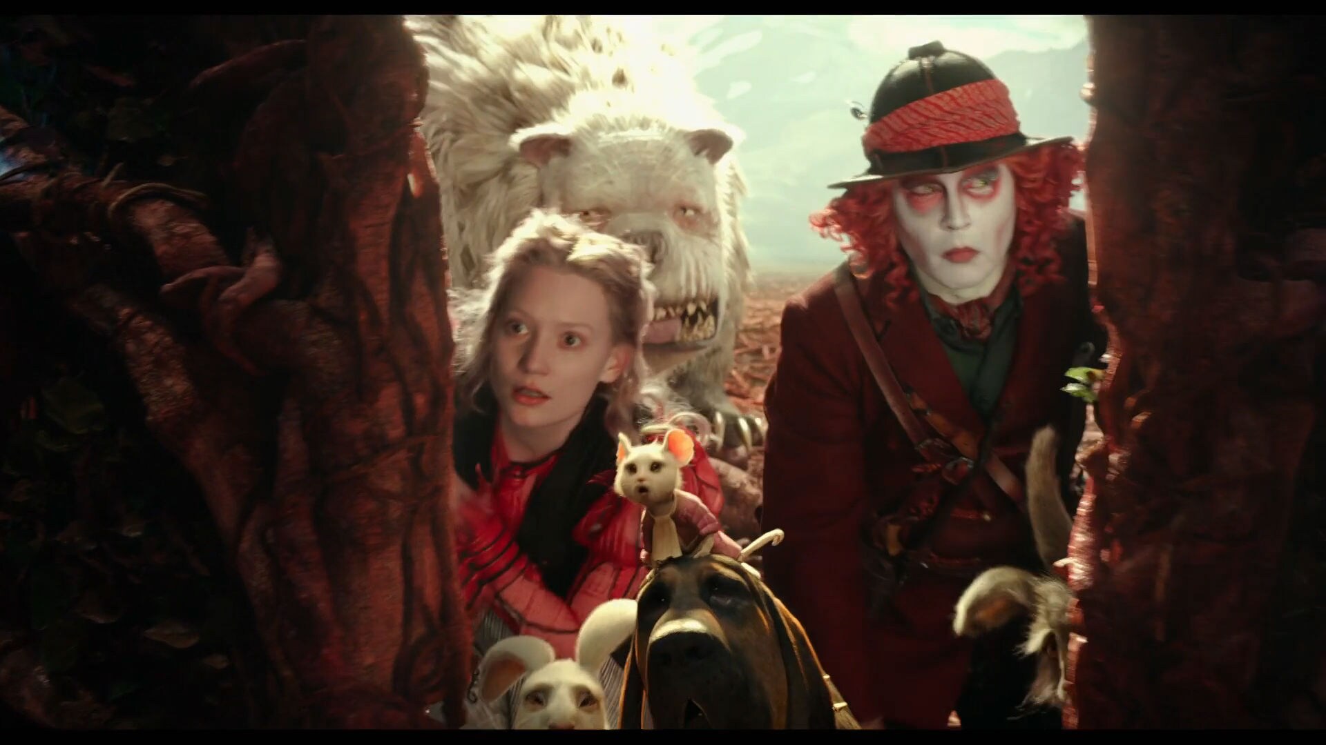 alice through the looking glass hindi dubbed