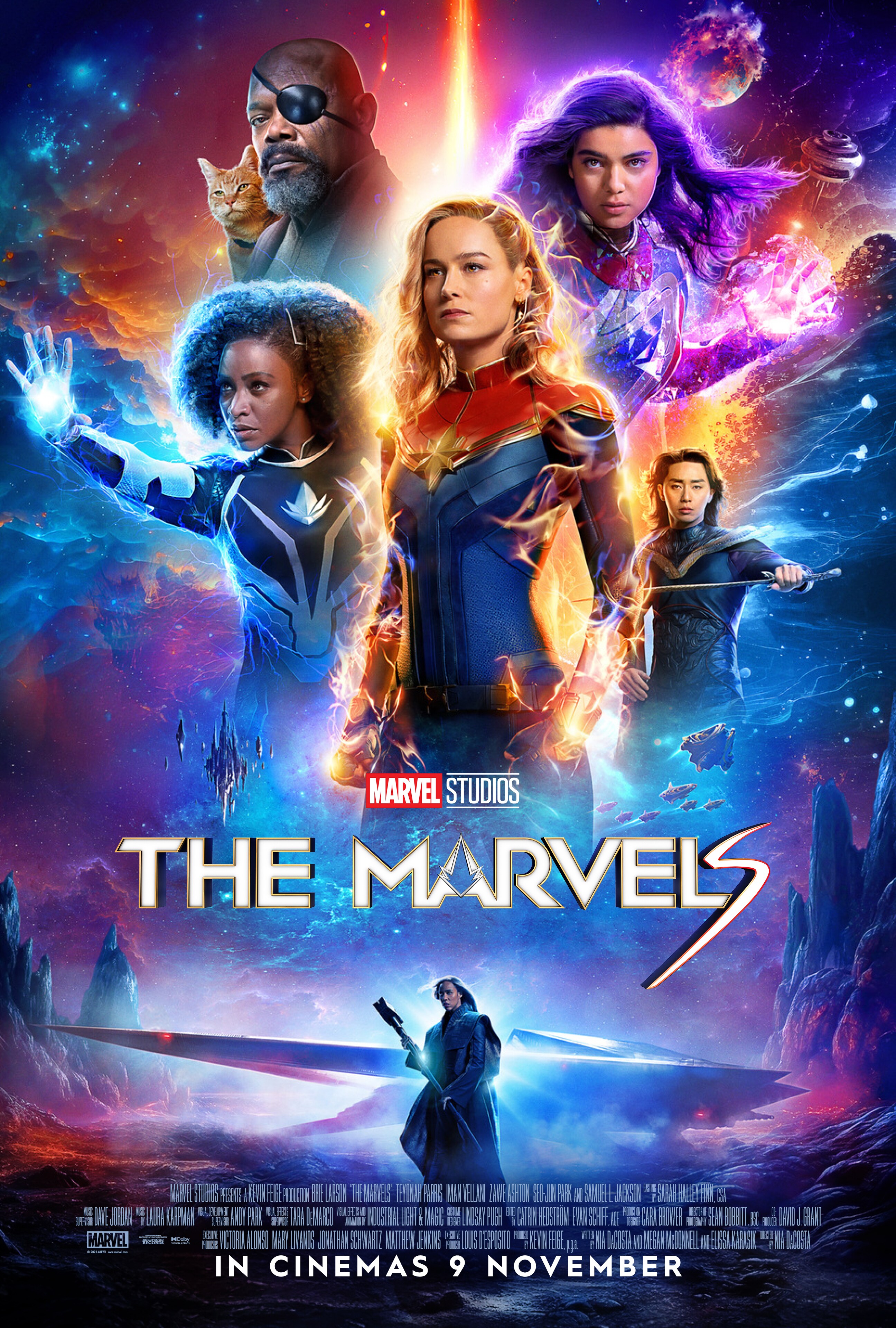 Poster of The Marvels