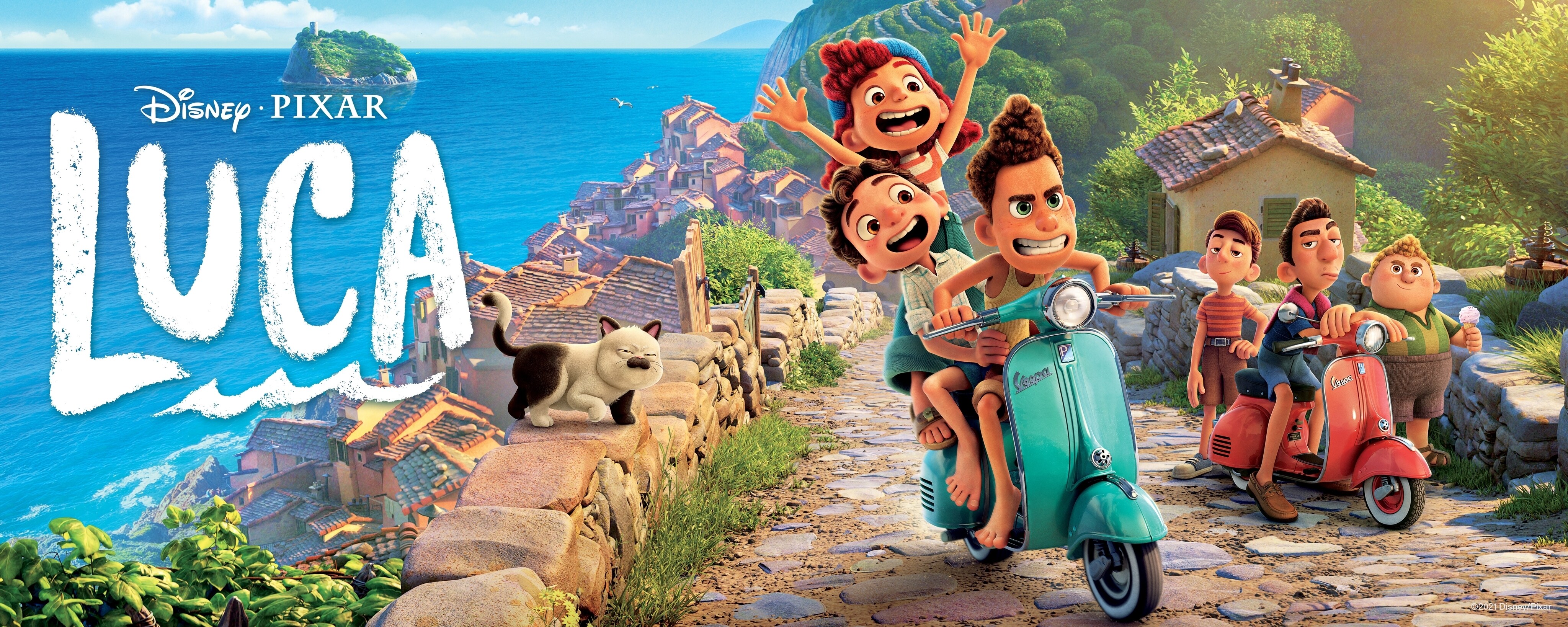 Disney and Pixar Luca - Homepage EMEA Banner