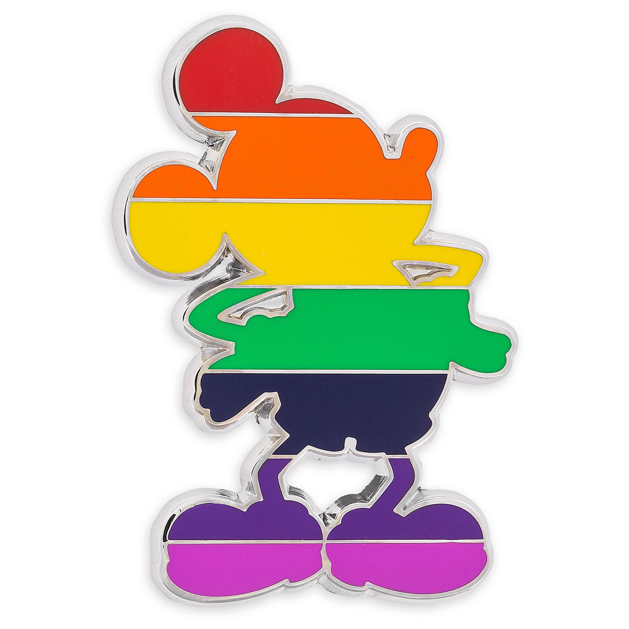 Product Image of Mickey Mouse Rainbow Standing Pin # 1