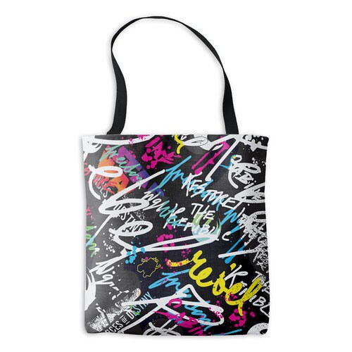 Star Wars Sabine Graffiti Pattern Tote - Customizable 