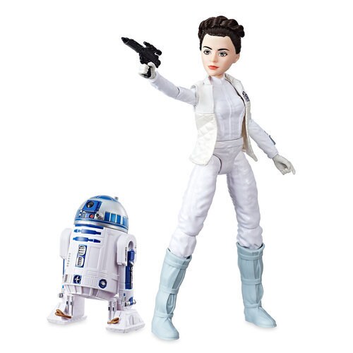 Princess Leia Organa & R2-D2 Action Figure Set - Star Wars: Forces of ...