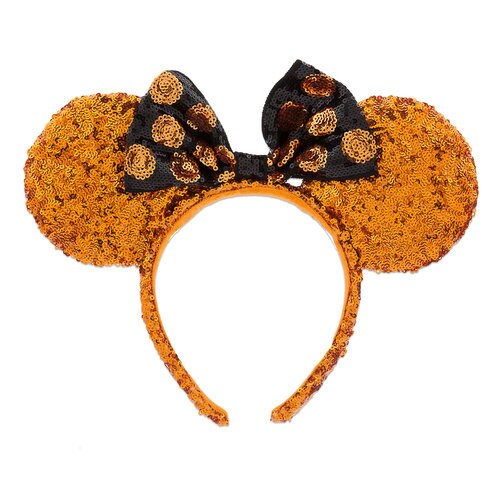 Minnie Mouse Halloween Ears Sequined Headband shopDisney
