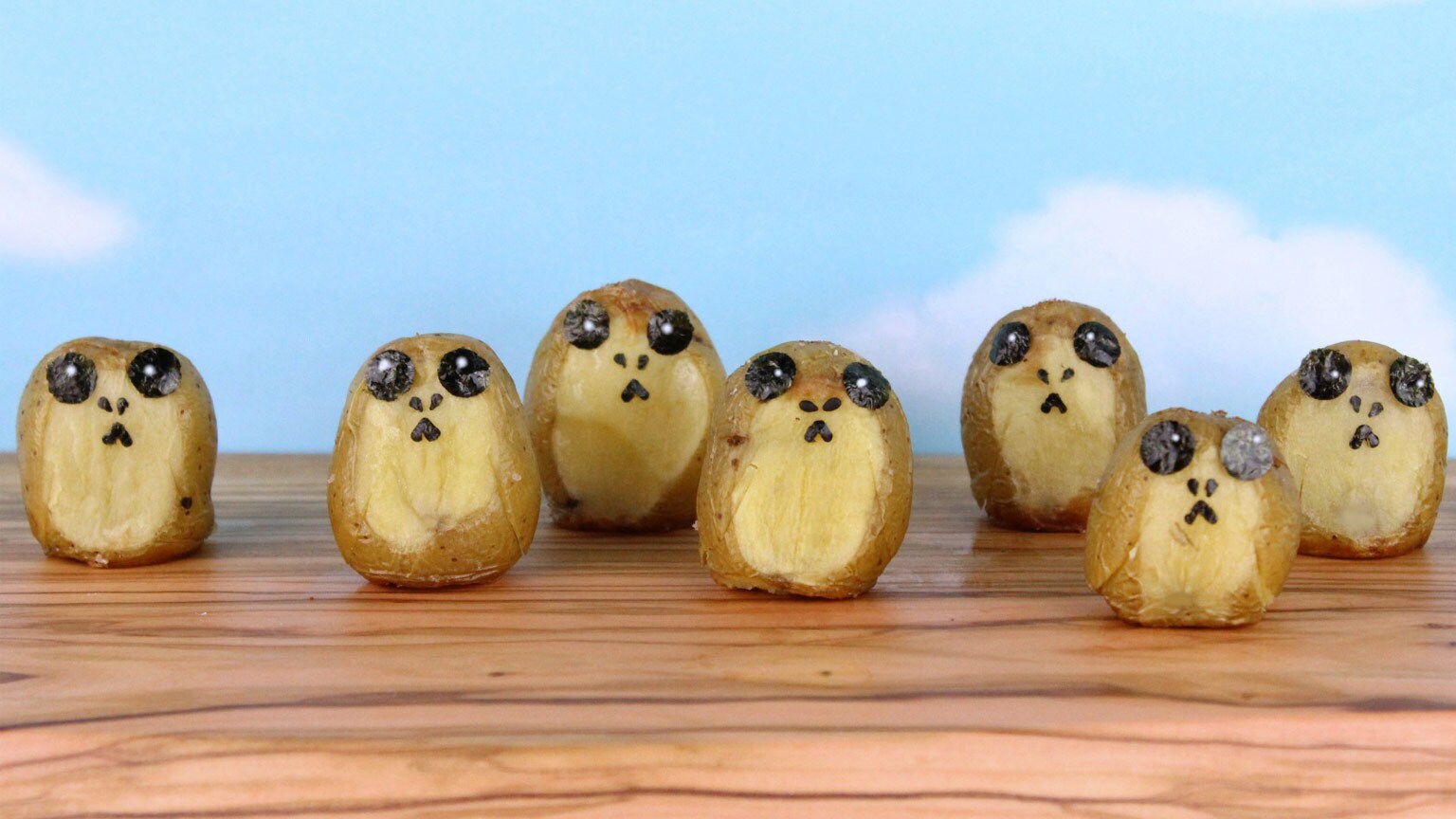 Here is a Recipe for Porg Potatoes. Because Porgs.