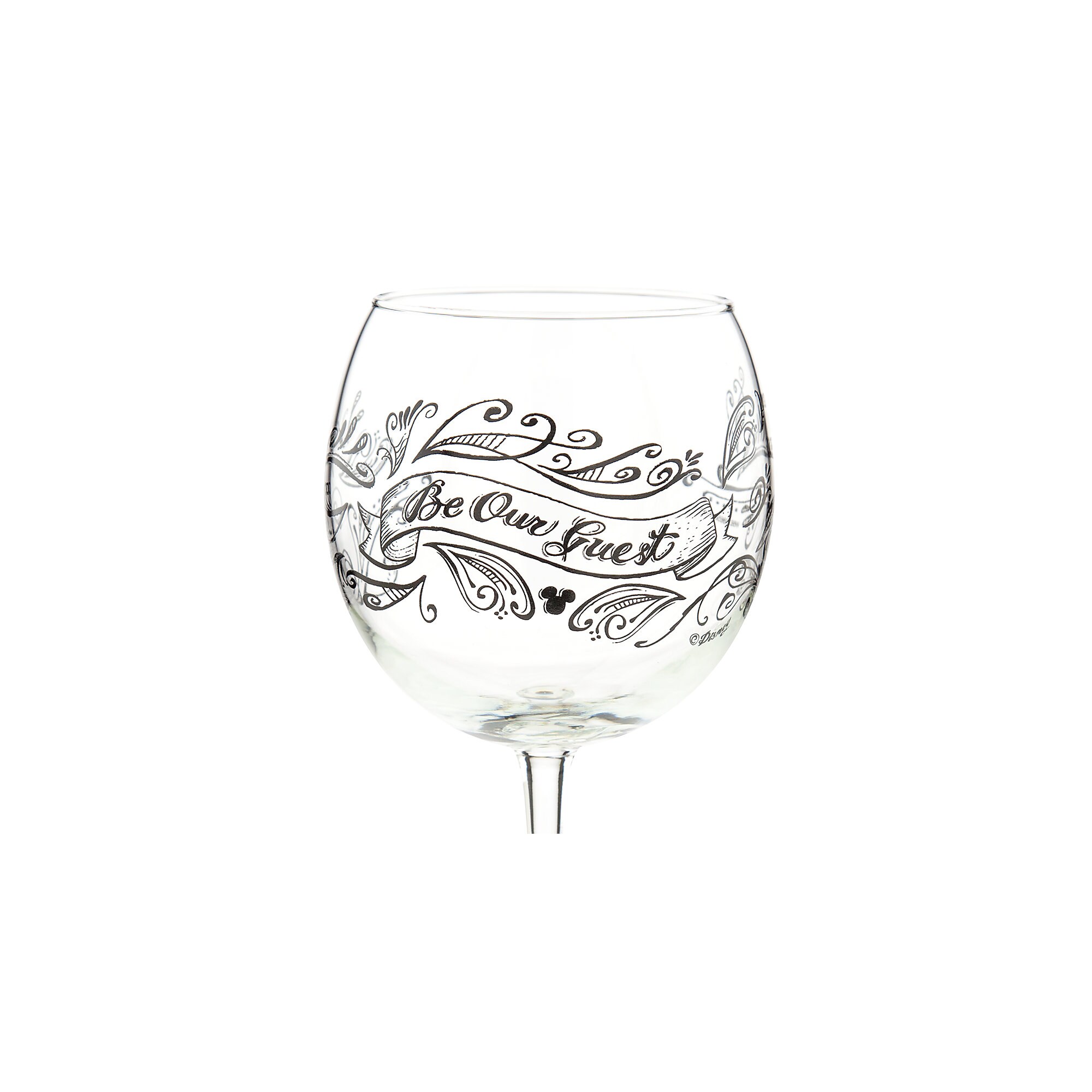 Be Our Guest Stemmed Wine Glass - 18 oz.