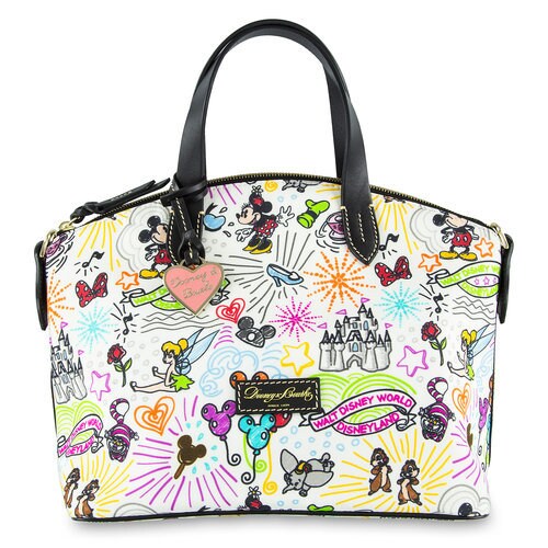 disney vacation club zip satchel by dooney & bourke