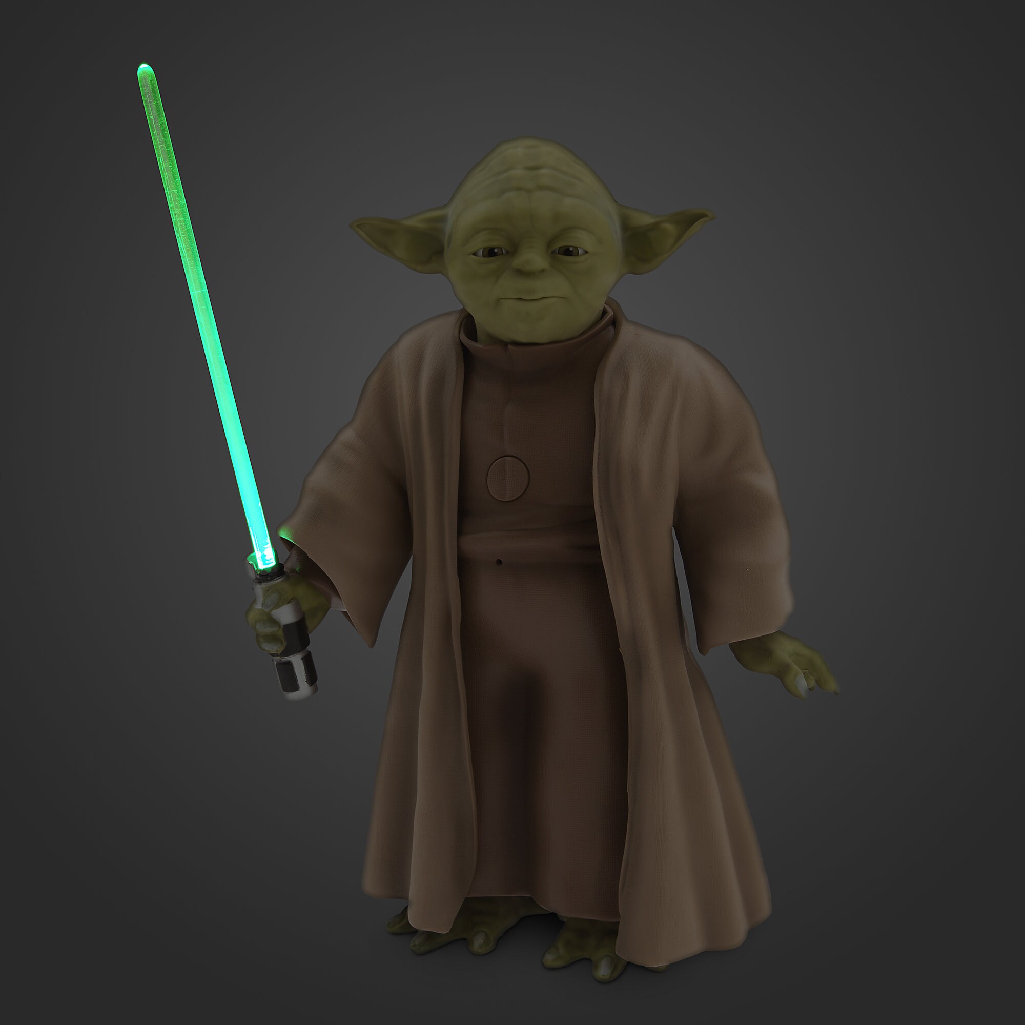 Yoda Talking Action Figure with Lightsaber - 9'' - Star Wars