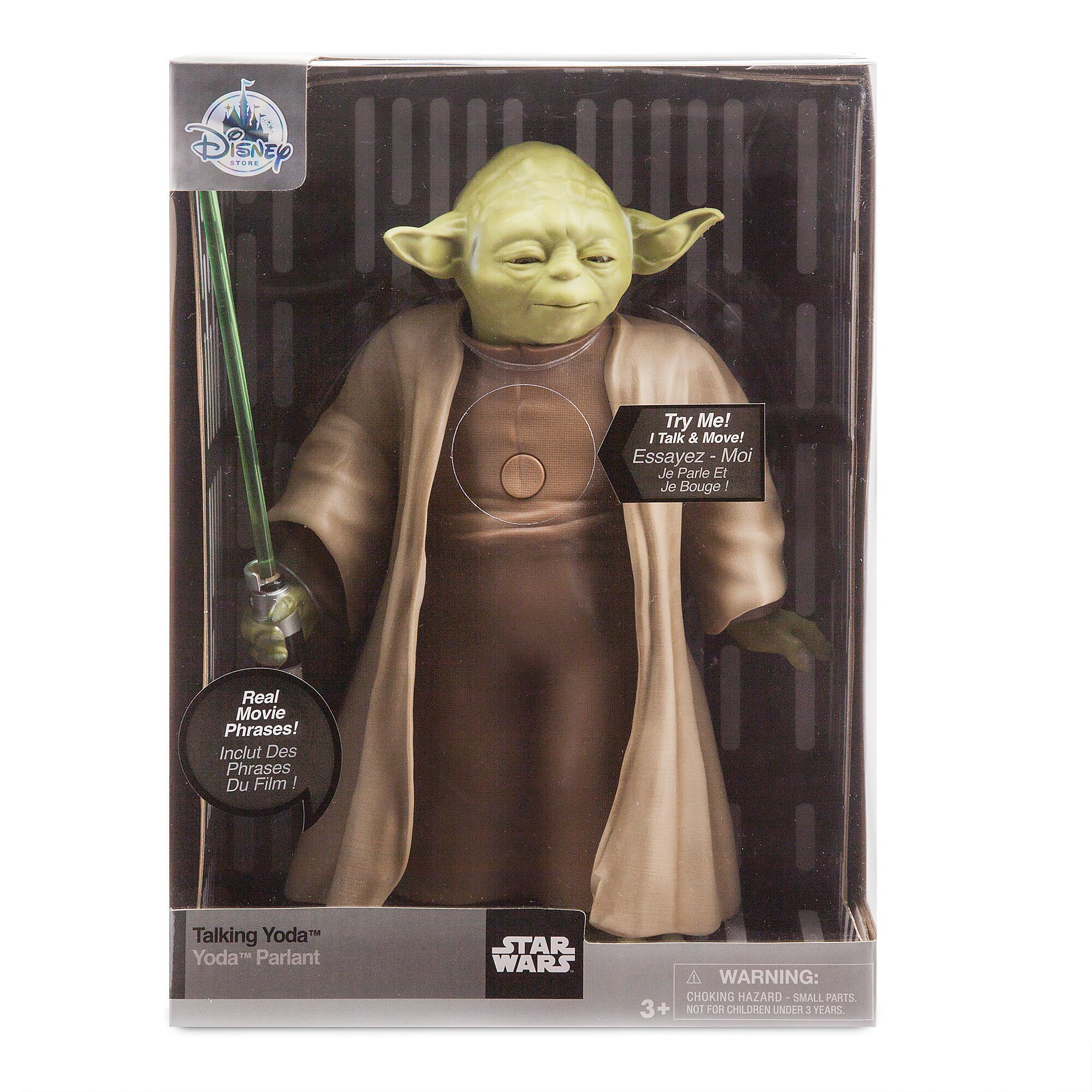 Yoda Talking Action Figure with Lightsaber - 9'' - Star Wars
