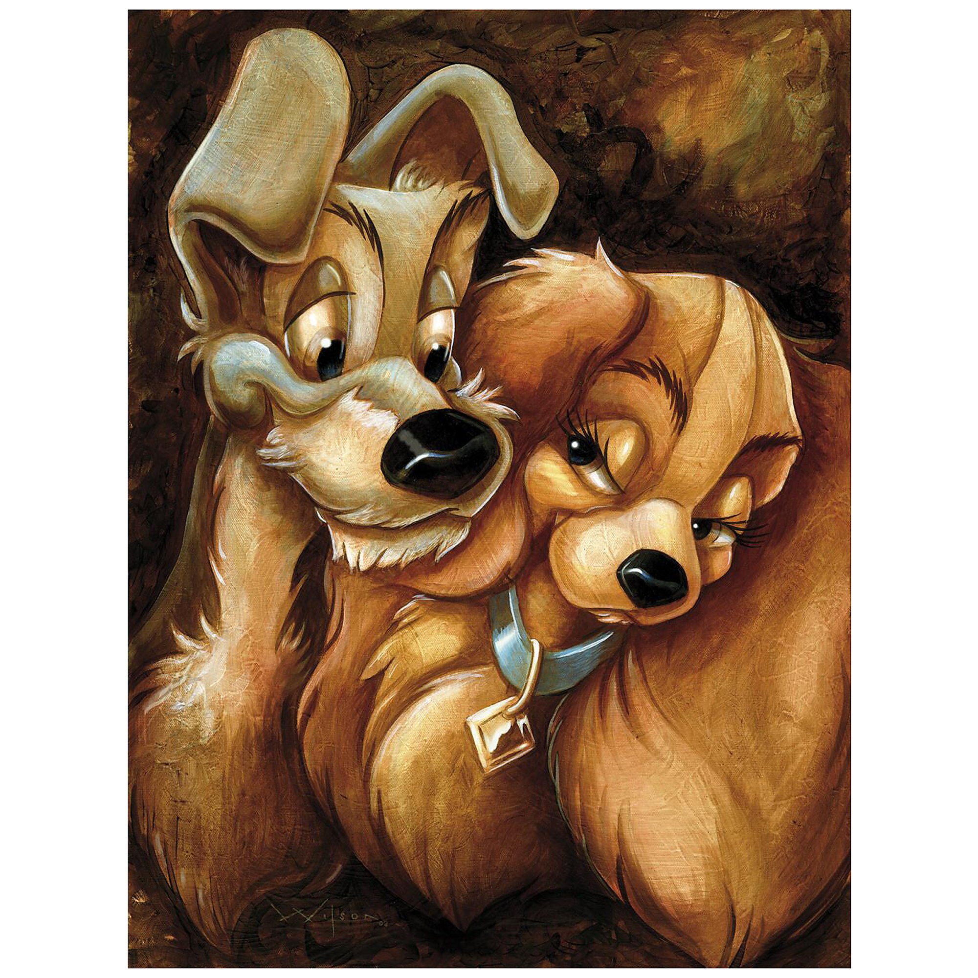 ''Lady and the Tramp'' Giclée by Darren Wilson