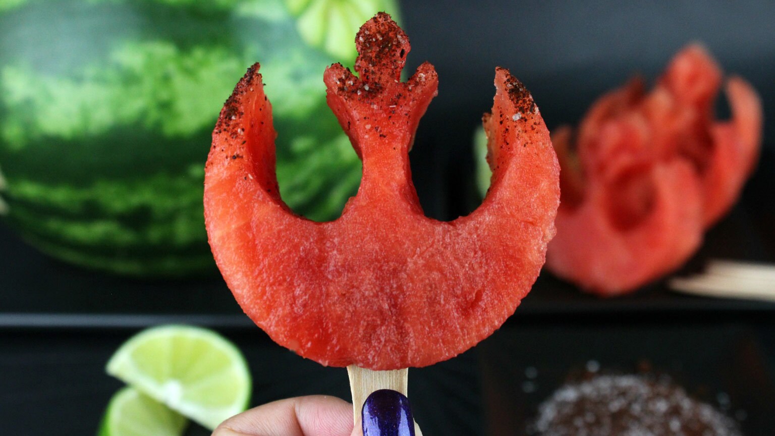 Fight Imperial Heat with Rebel Alliance Chili-Lime Melon Pops