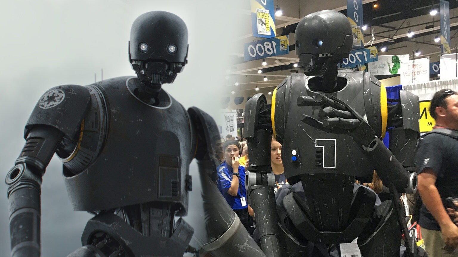 Most Impressive Fans: Darren Moser's Towering and Brilliant K-2SO Cosplay