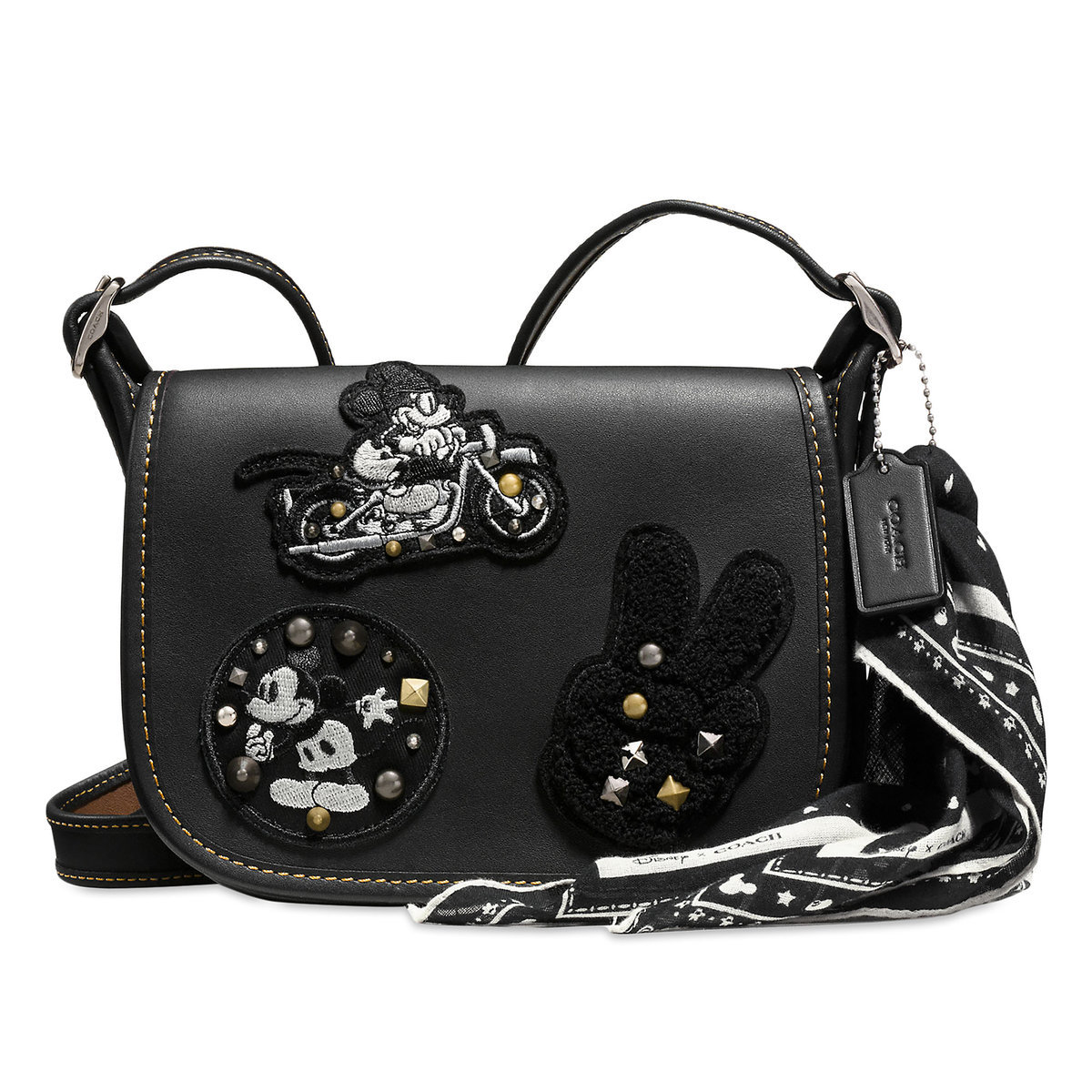 coach mickey mouse belt bag