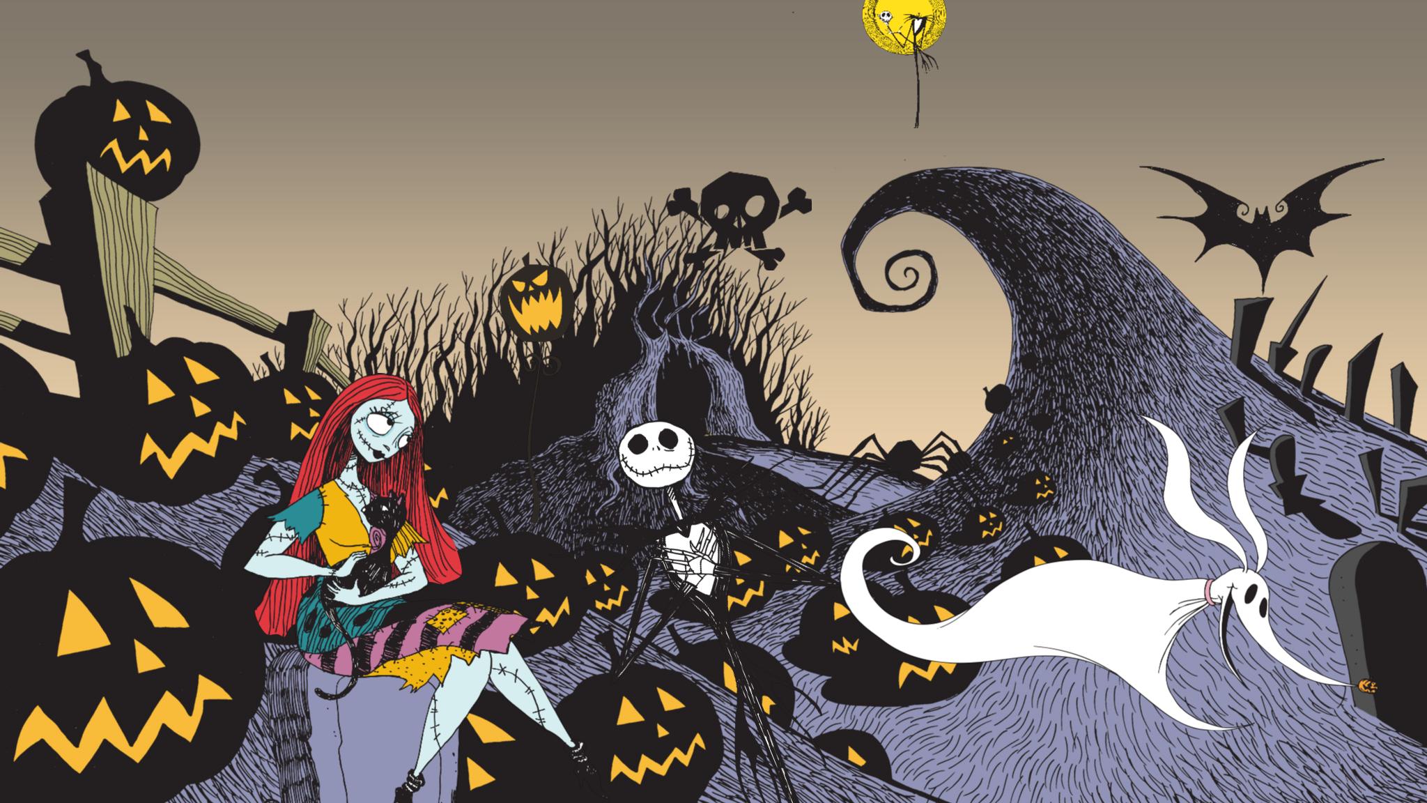 Nightmare Before Christmas Sticker Book | Disney LOL