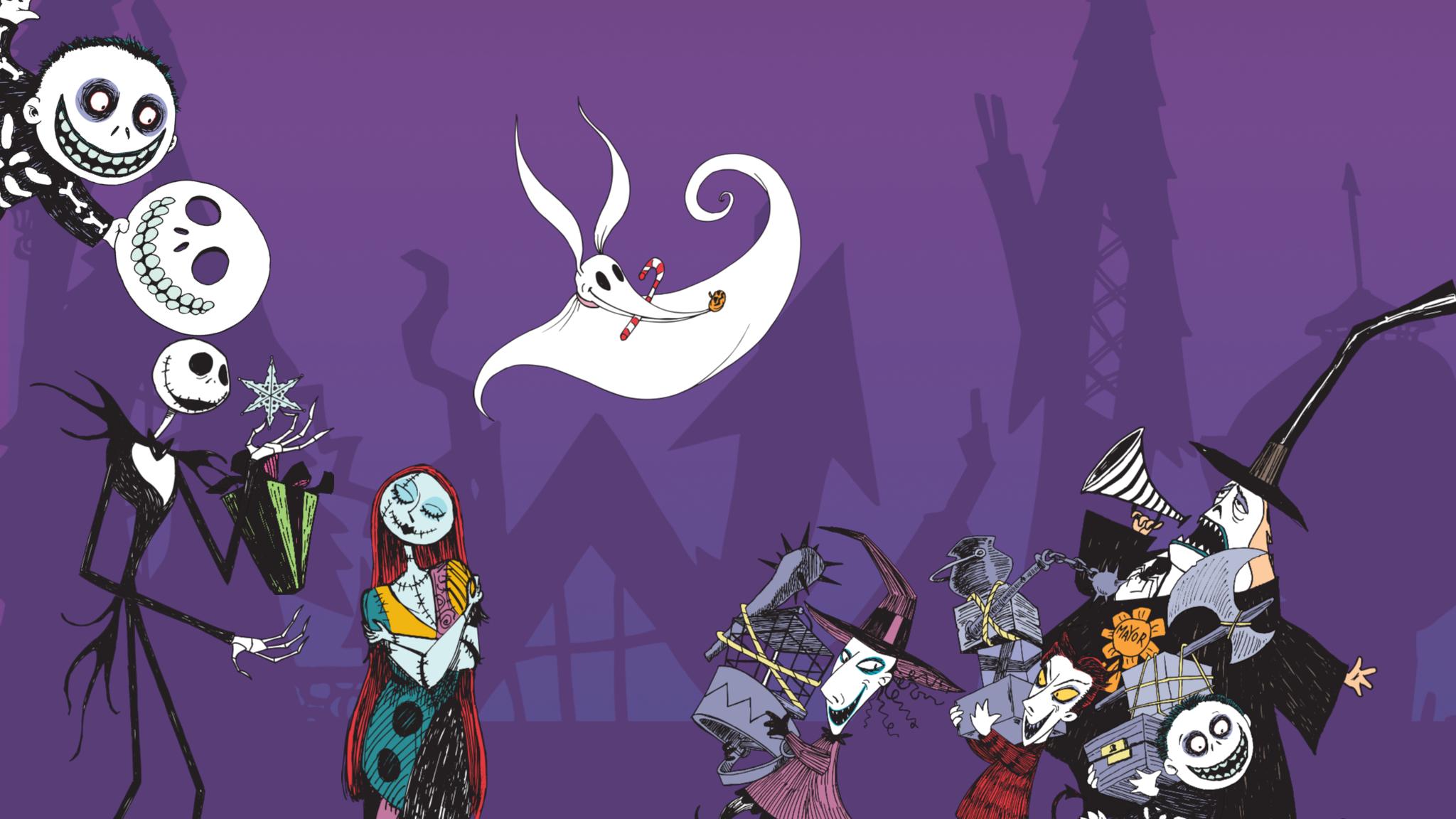 Nightmare Before Christmas Sticker Book | Disney LOL