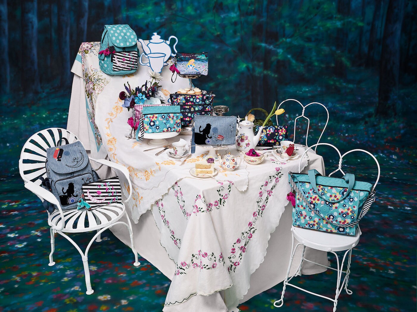 Fashion Items from Kipling's Alice in Wonderland Collection