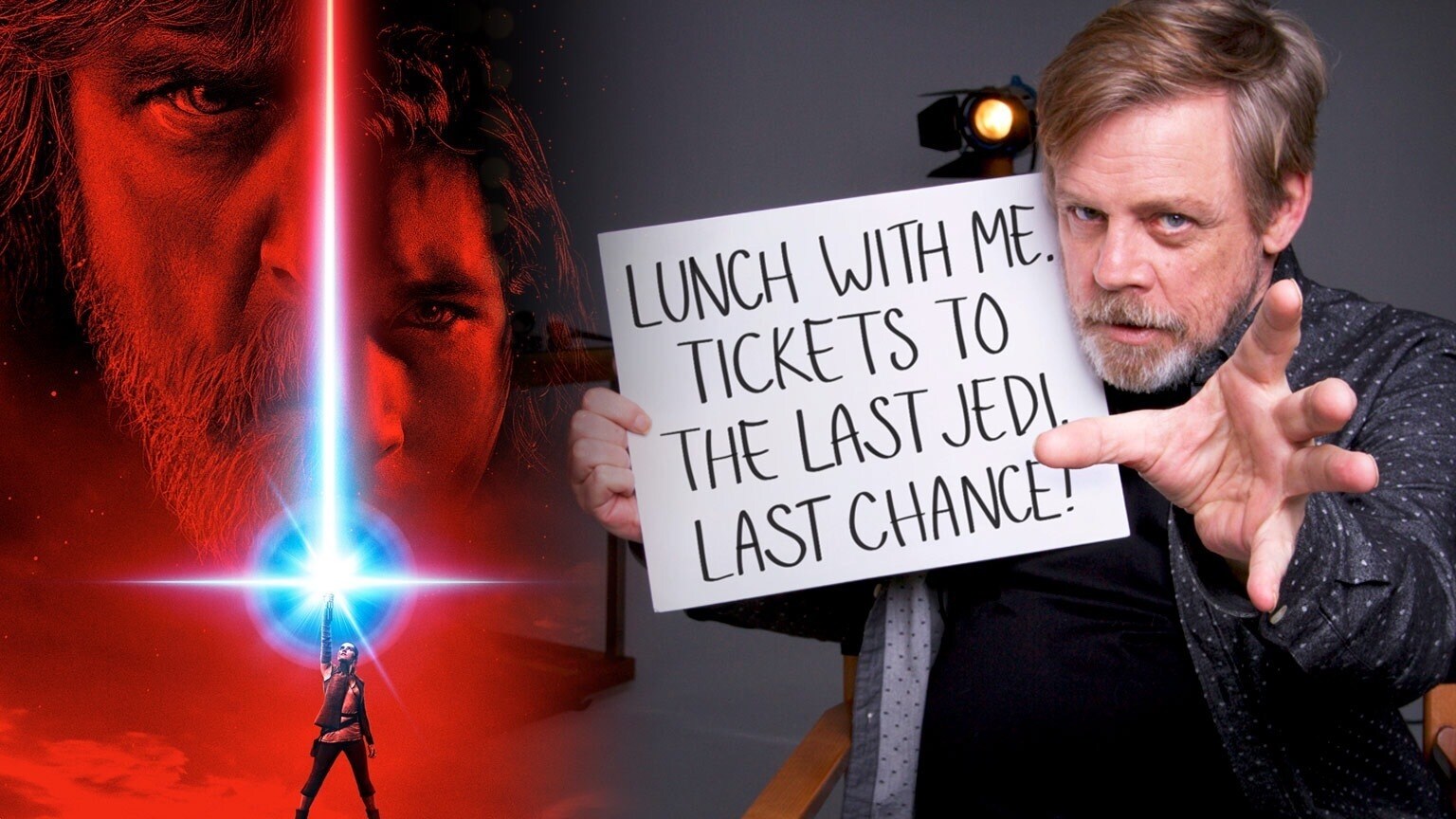 Watch Mark Hamill Surprise Fans on Behalf of Star Wars: Force For Change