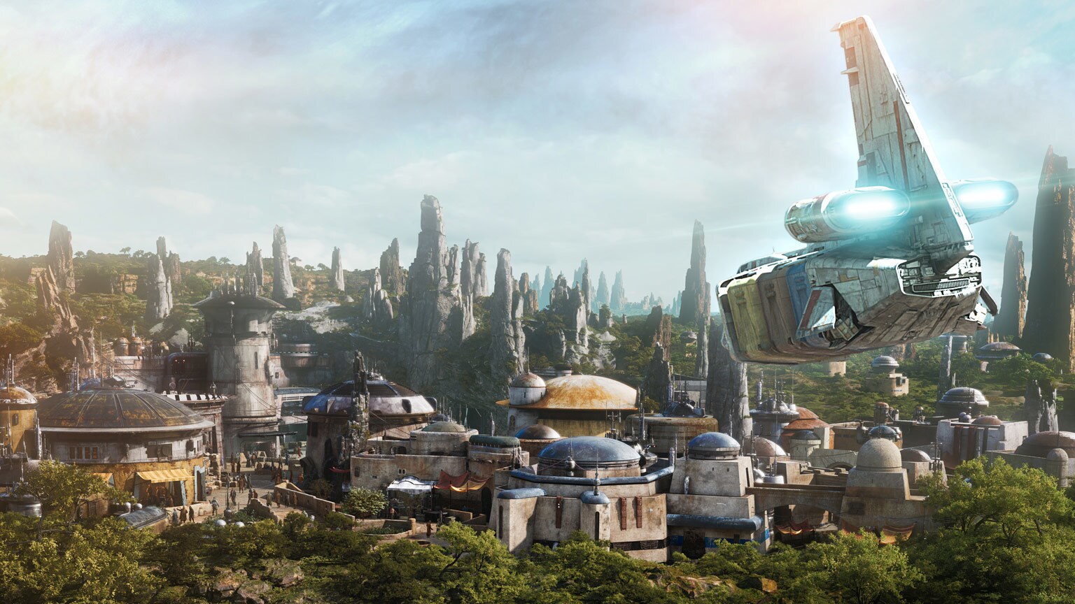 Welcome to Batuu: Star Wars: Galaxy's Edge Planet Revealed on Star Tours