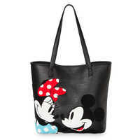 Mickey and Minnie Mouse Tote Bag by Loungefly | shopDisney