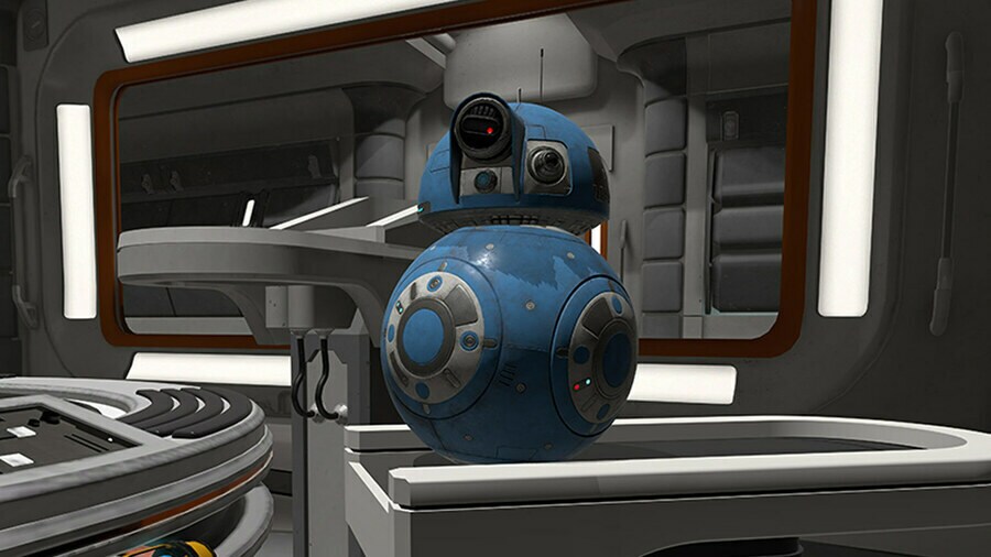 Astromech droid from Star Wars Droid Repair Bay