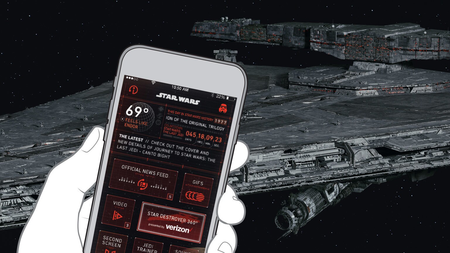 The First Order Arrives...in the Star Wars App - UPDATED