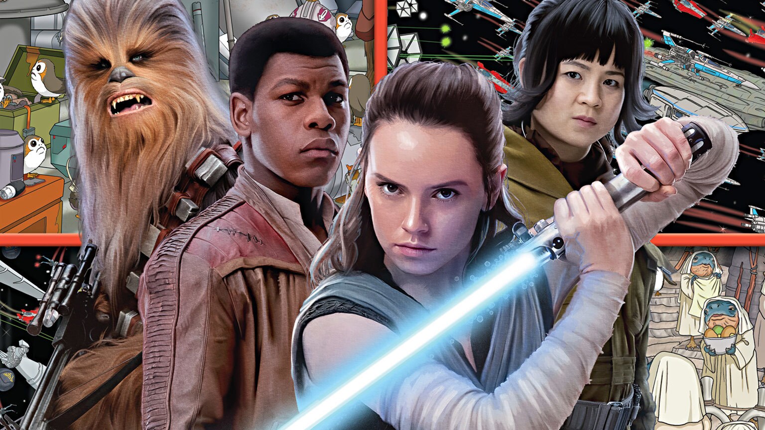 Star Wars: Journey To The Last Jedi Books!