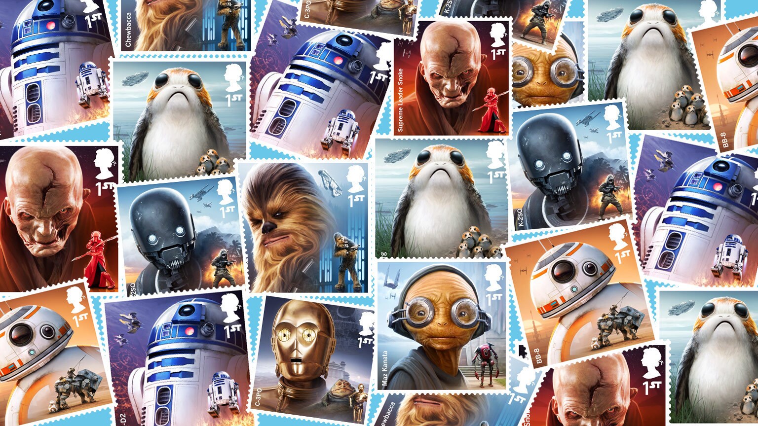 Mini Masterpieces: Artist Malcolm Tween on His Royal Mail Star Wars Stamps