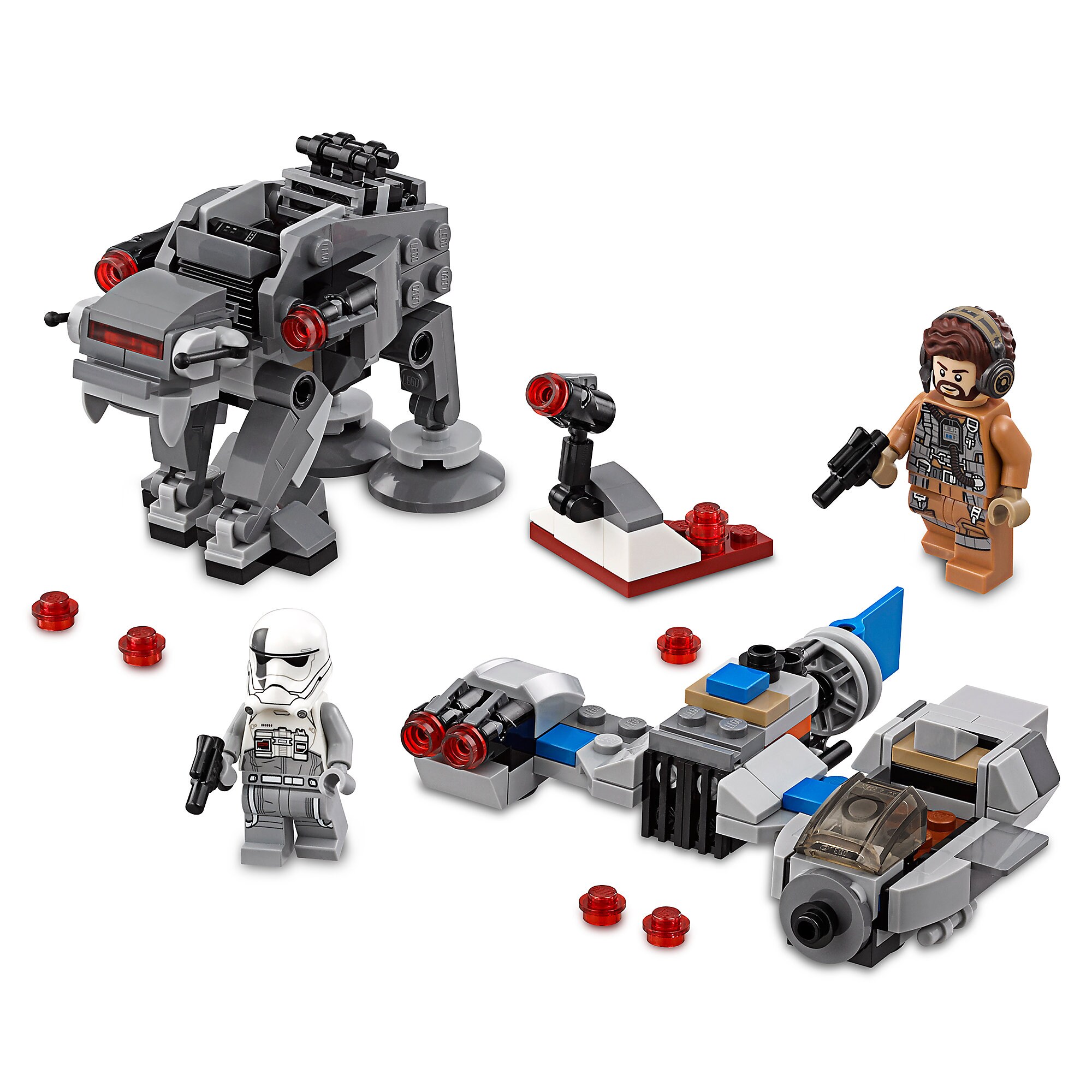 Ski Speeder vs. First Order Walker Microfighters Playset by LEGO - Star Wars: The Last Jedi