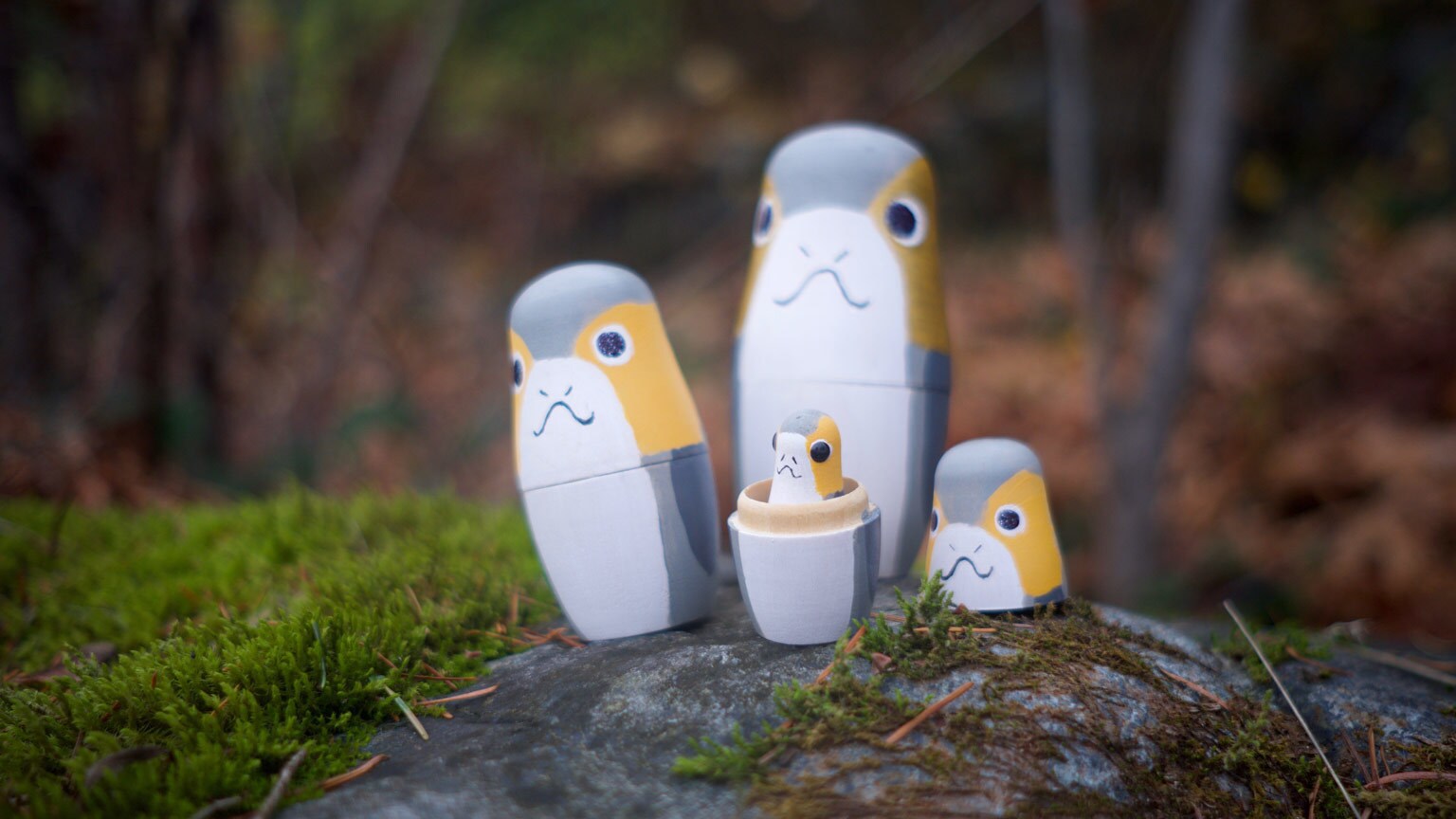 It's Time for the Jedi...to Make These DIY Porg Nesting Dolls