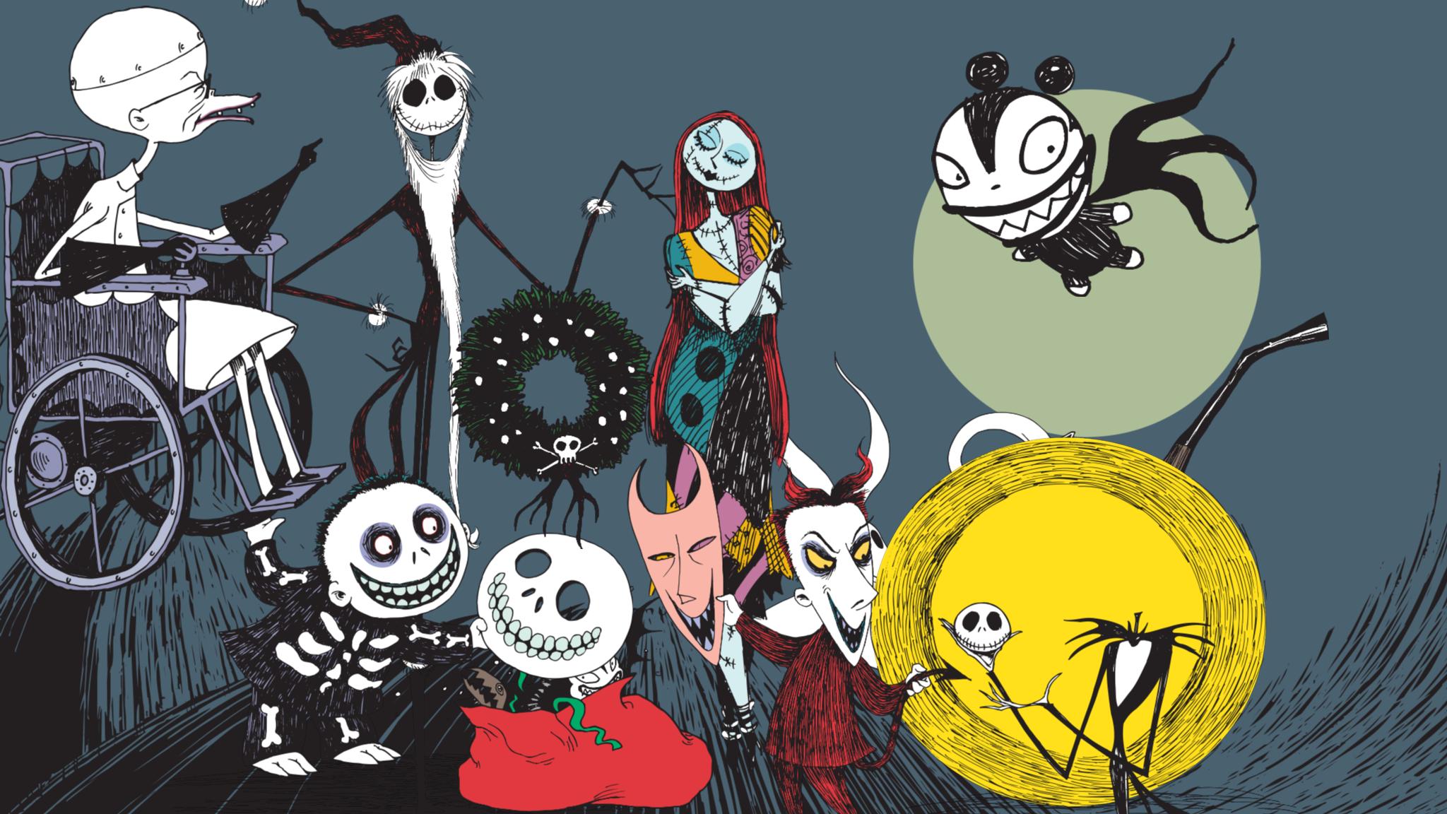 Nightmare Before Christmas Sticker Book | Disney LOL