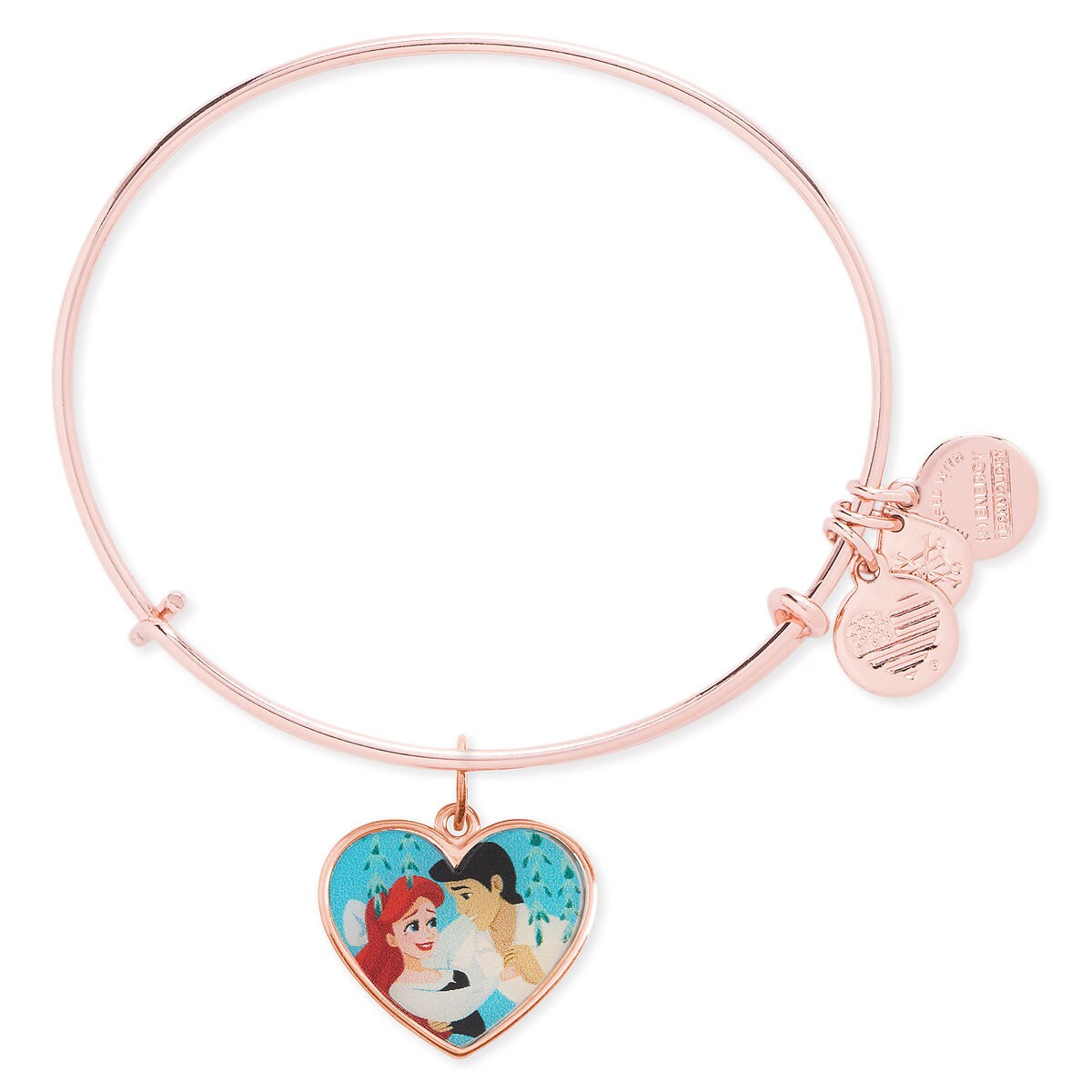 ALEX AND ANI Bangles Featuring Disney Princess Couples