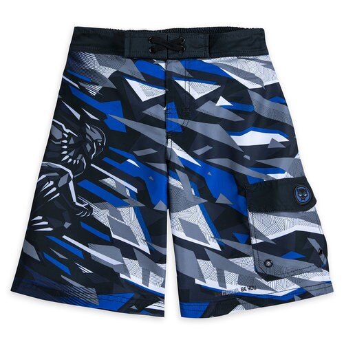 Black Panther Swim Trunks for Boys by Our Universe | shopDisney