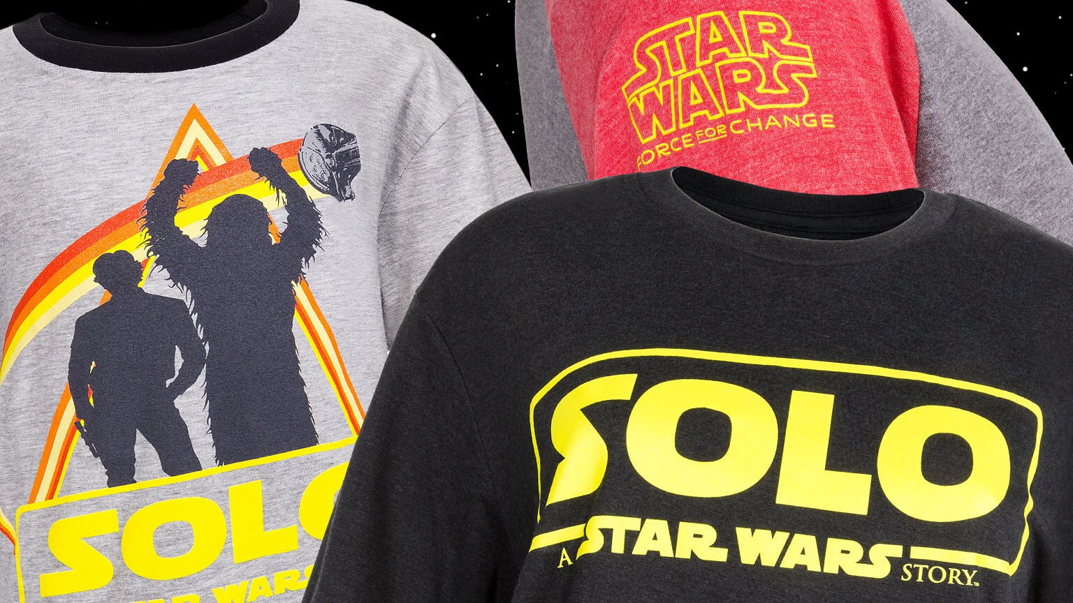 Force for Change Brings First Official Solo: A Star Wars Story T-Shirts to Disney Parks