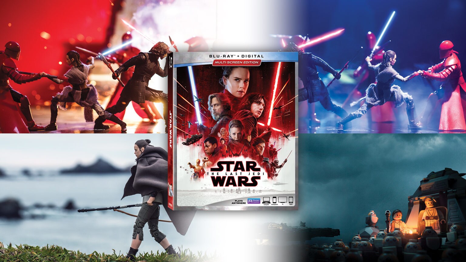 Happy Beeps: Download and Print StarWars.com Exclusive Star Wars: The Last Jedi Blu-ray Covers