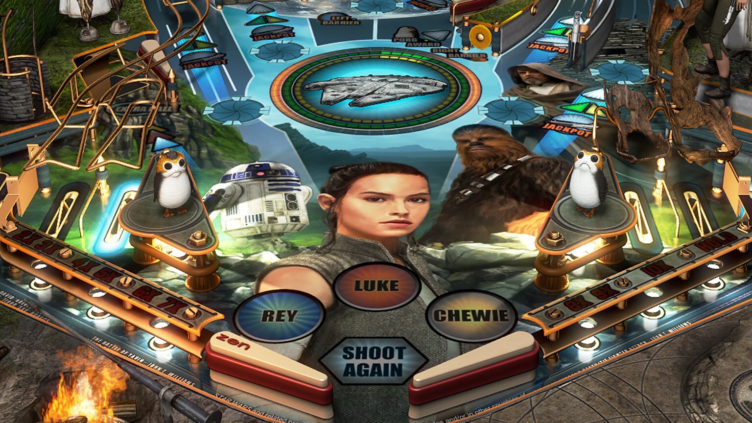 Fighting the First Order and Catching Porgs with Star Wars Pinball: The Last Jedi