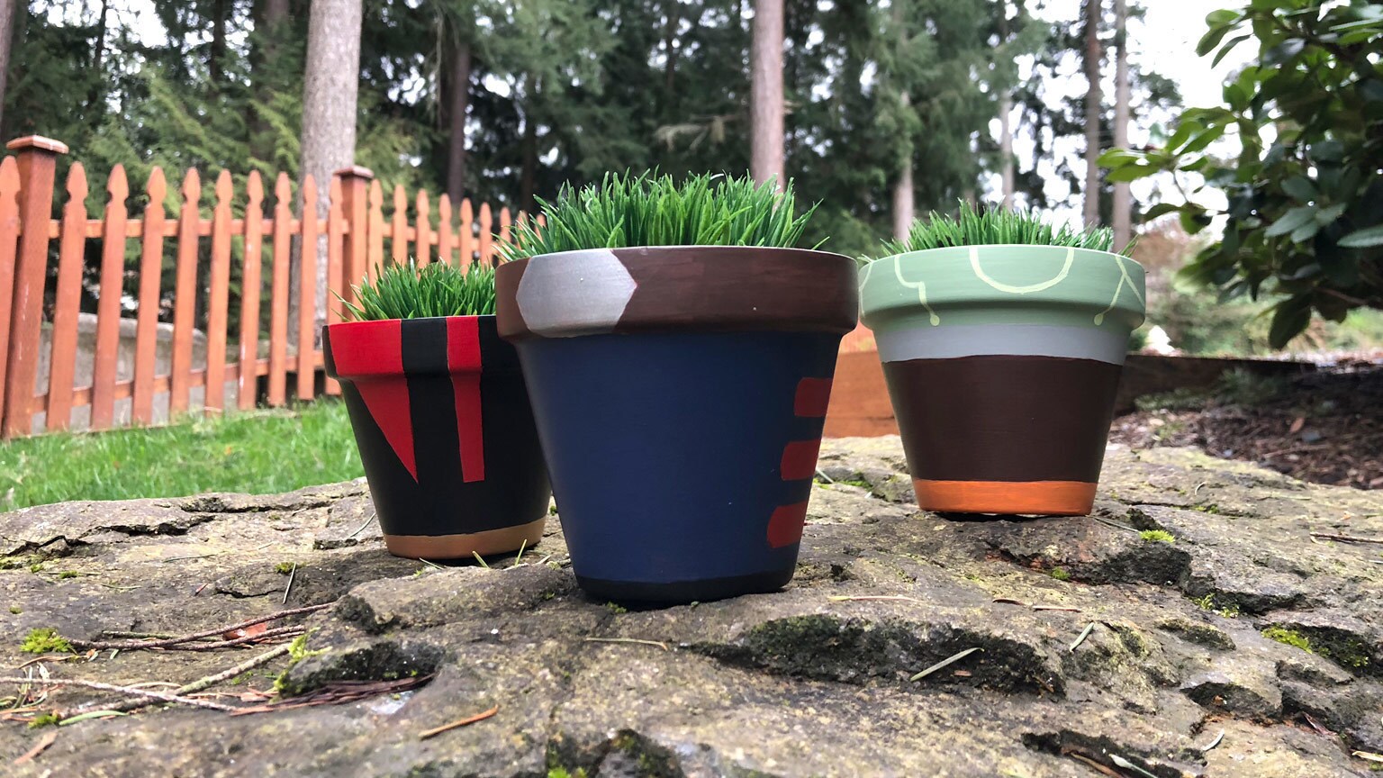 Paint the Best Star Pilot Planters in the Galaxy